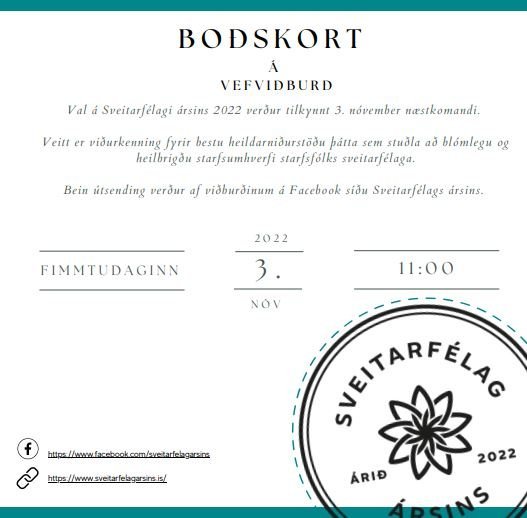 Boðskort á vefviðburð