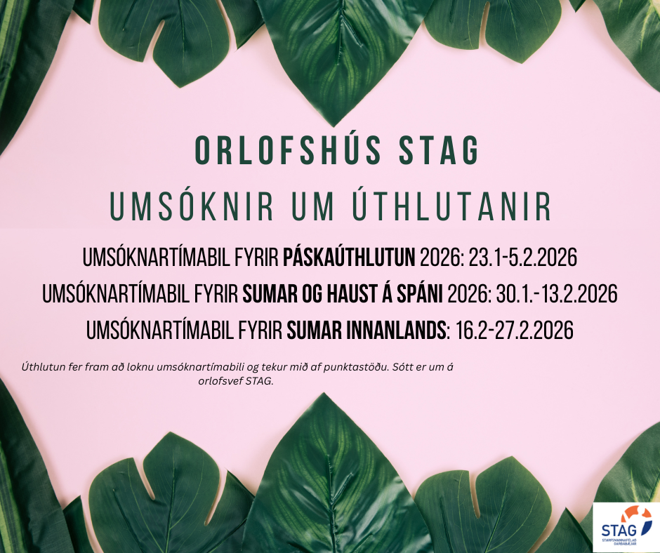 Umsóknartímabil - orlofshús