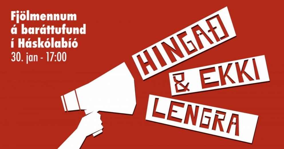 Kjarasamninga strax - baráttufundur opinberra starfsmanna