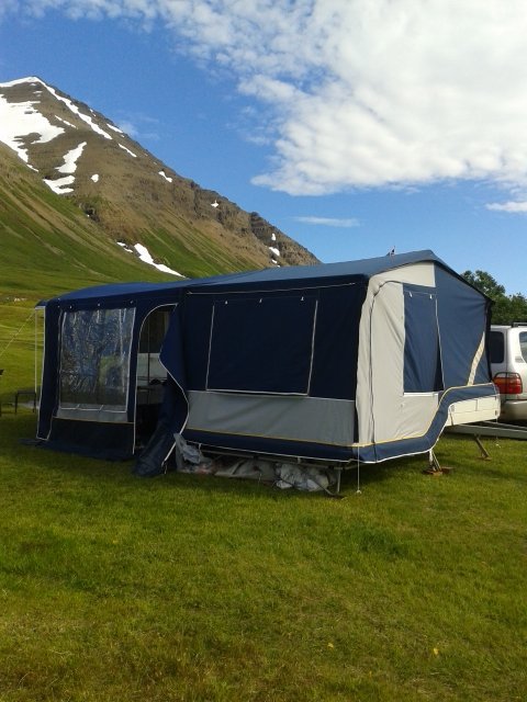 Tjaldvagninn til sölu