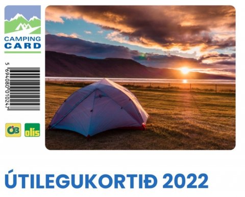 Útilegukortið 2022 komið í sölu