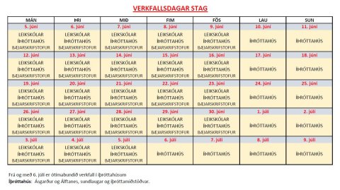 Yfirvofandi er frekara verkfall félagsmanna STAG
